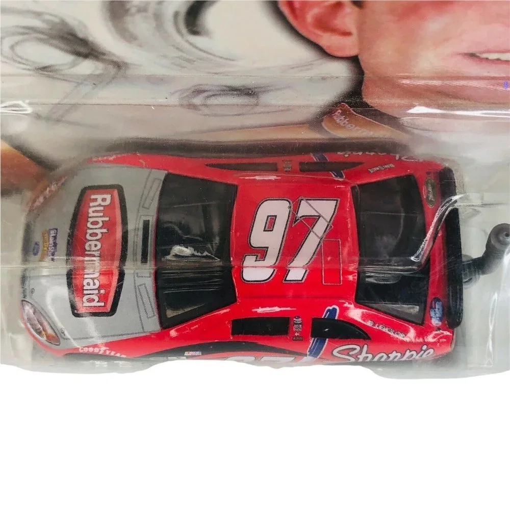 2003 Hot Wheels NASCAR Stockerz Kurt Busch Rubbermaid Racing DieCast #97